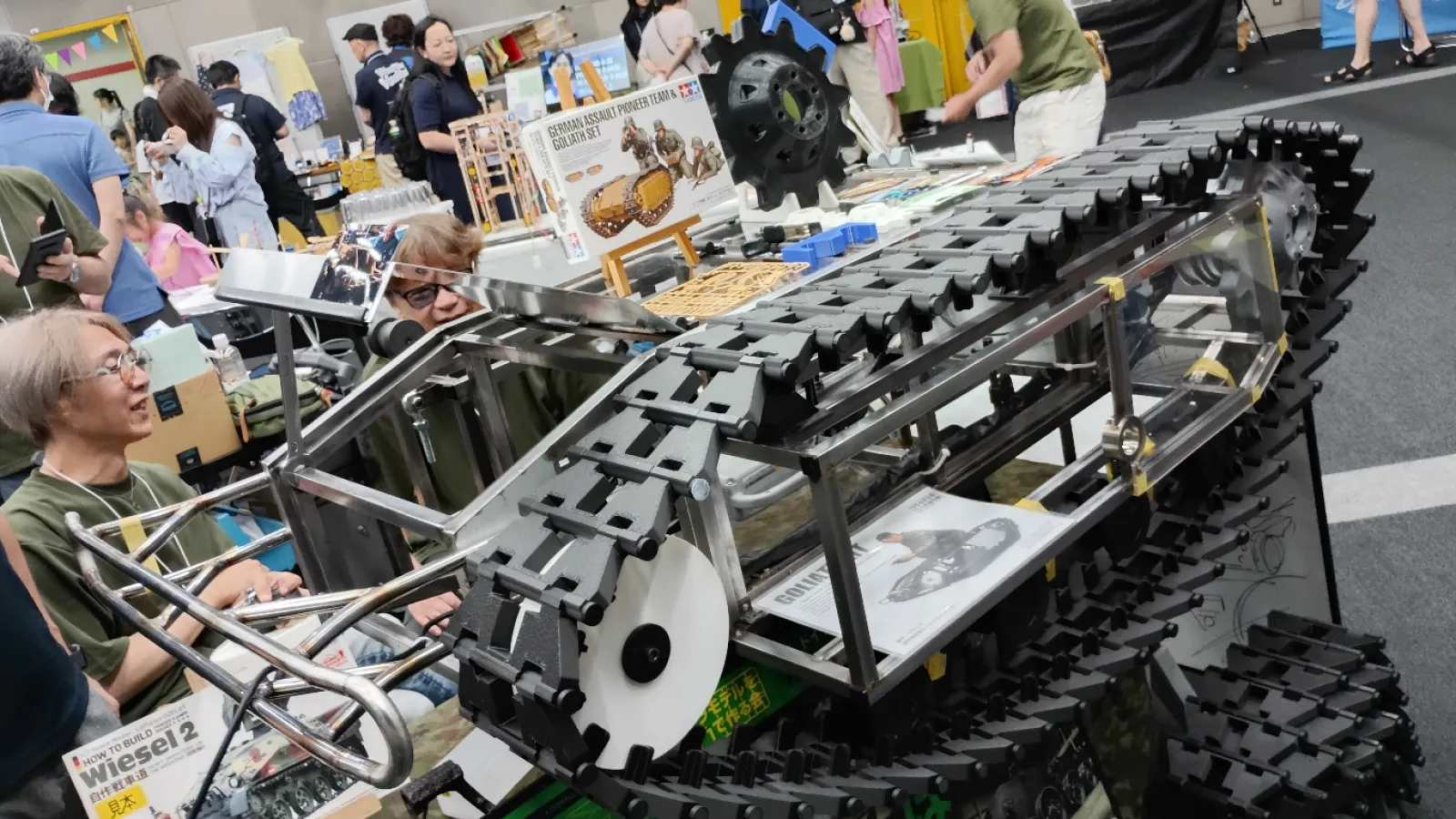 マイクロメーカーフェアにてメカ見物…
https://x.com/matsugha/status/1941360689765036471?t=Dv6OsAS1p0ySptzG2gaCiw&s=19