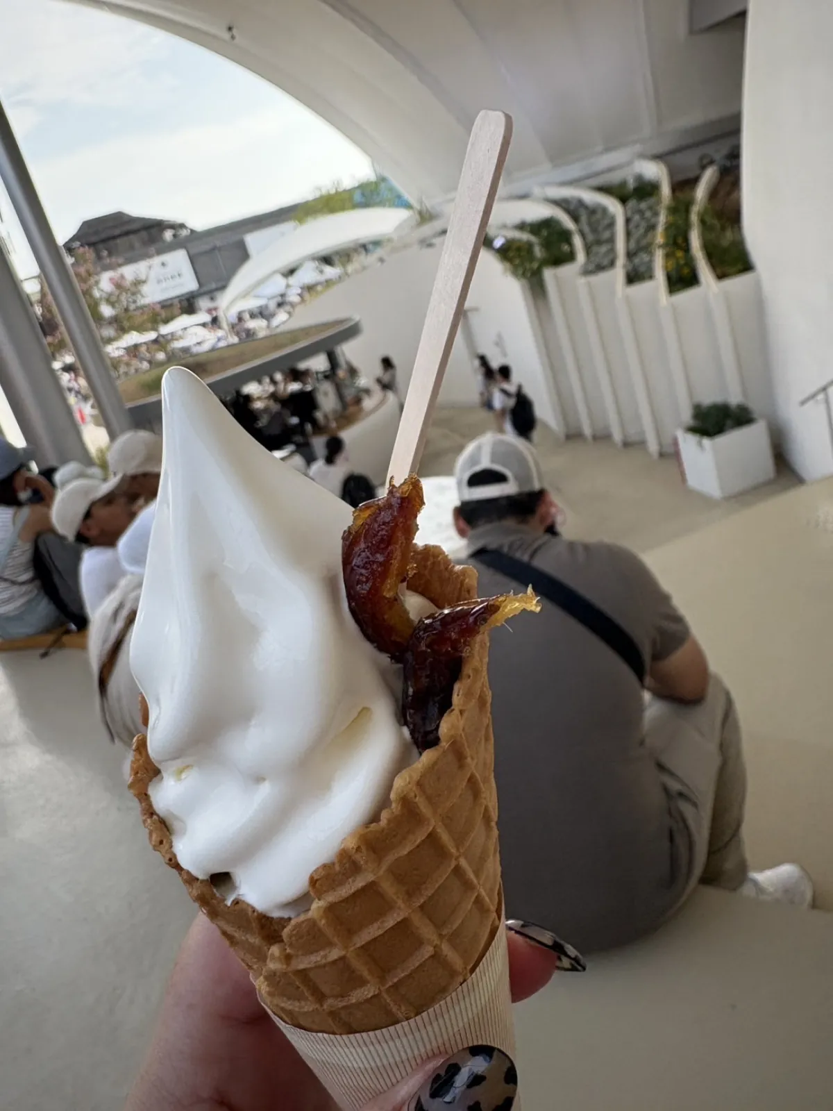 アイスクリームがめちゃくちゃ美味い！