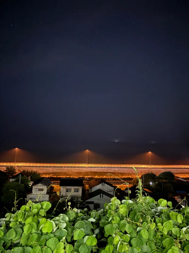 日立駅からの夜景見て来たよ