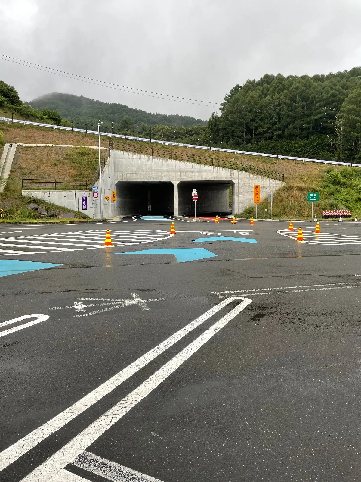 ここからきて、本線に合流するみたいです。