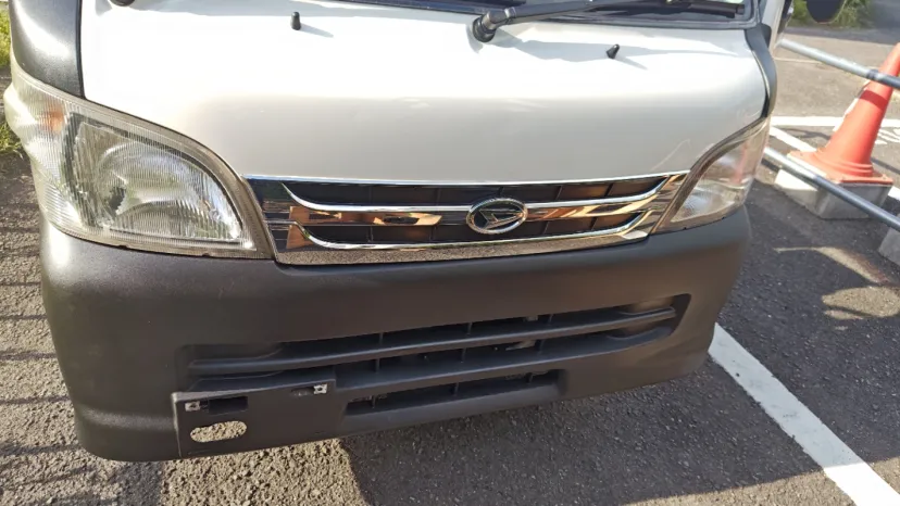 バンパー チッピングブラック塗装