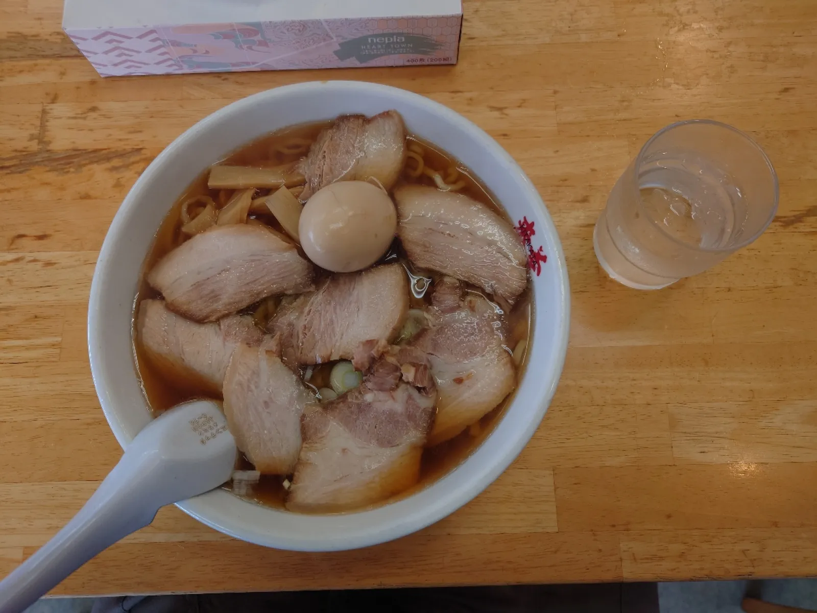 喜多方チャーシュー麺大盛り