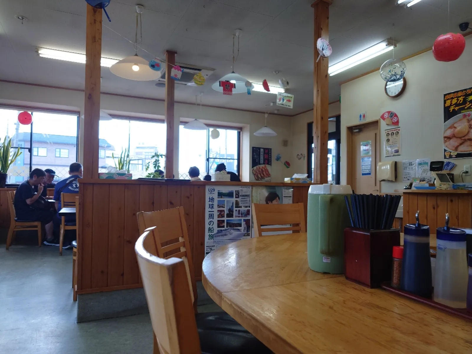 開店直後の店内の様子。