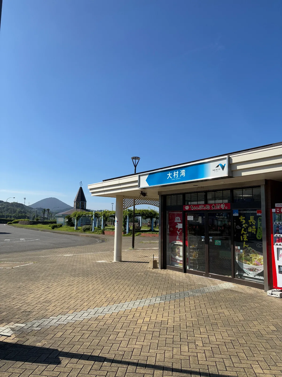 ステンドグラスの建物が長崎らしい！