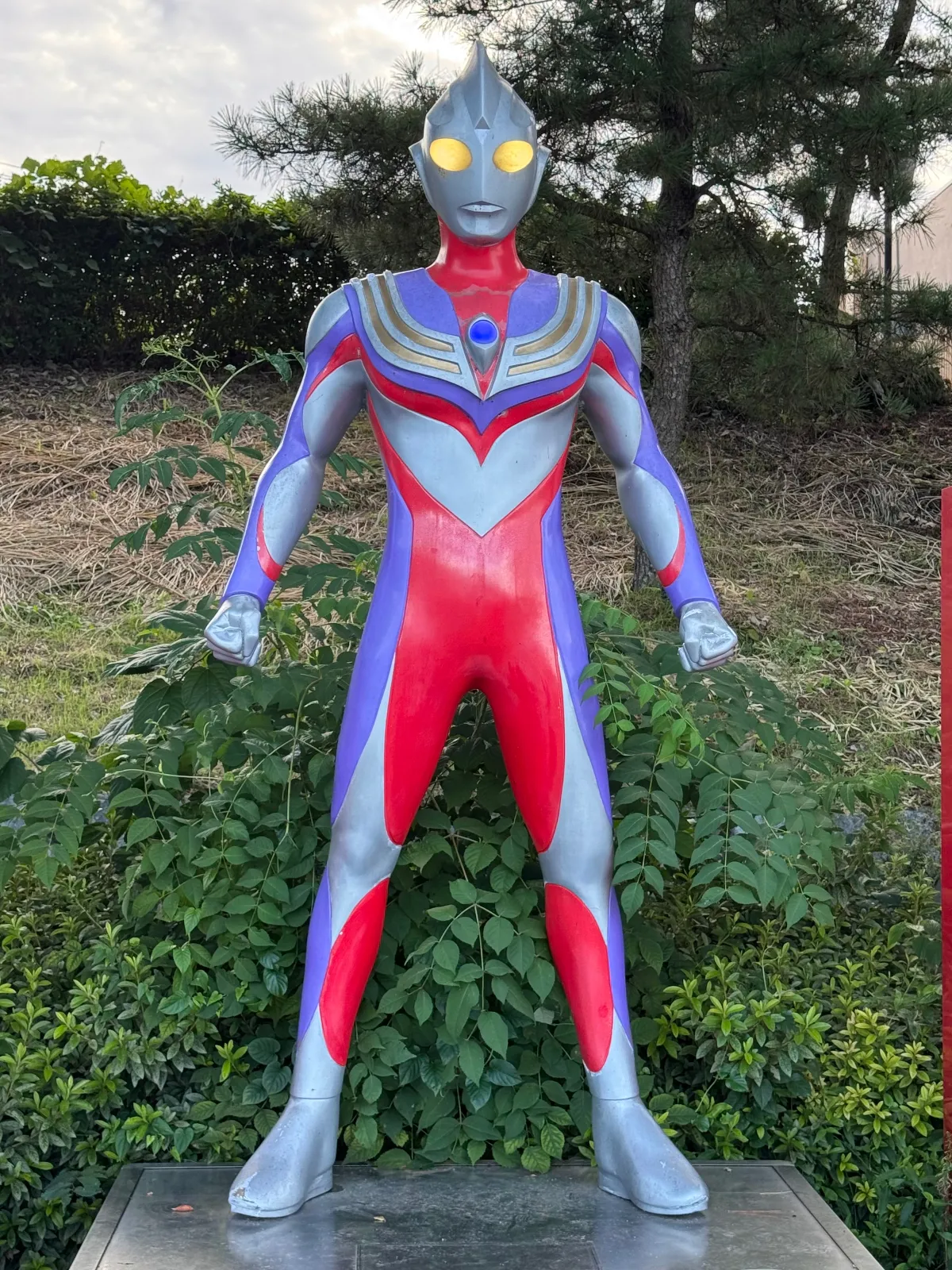 東北道安達太良SA下りに鎮座している。