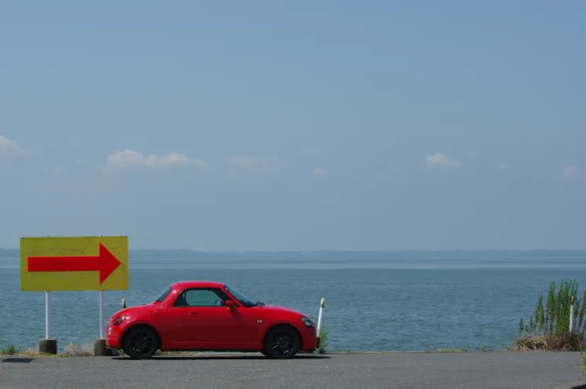 夏の霞ヶ浦ドライブ
