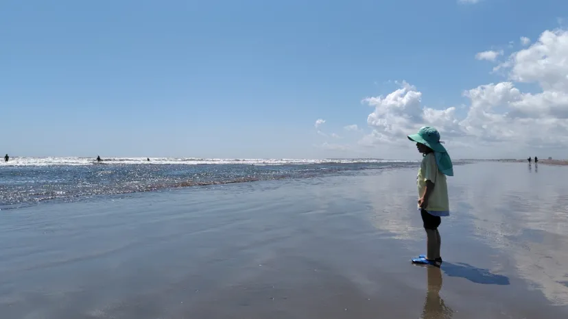 本須賀海水浴場@九十九里