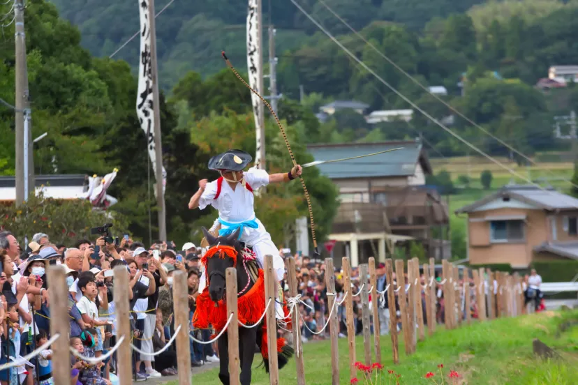吉保八幡のやぶさめ