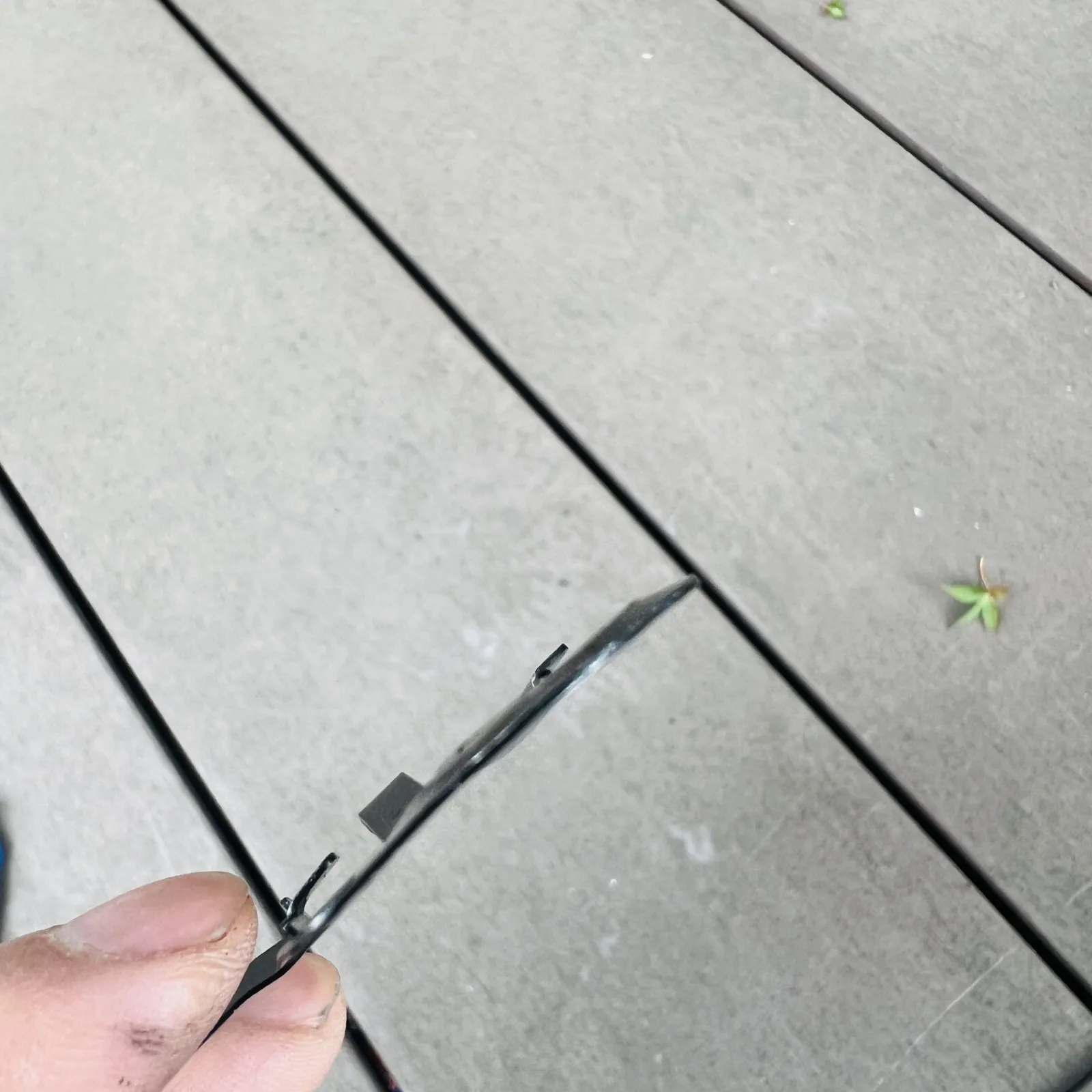 綺麗に平になりました。