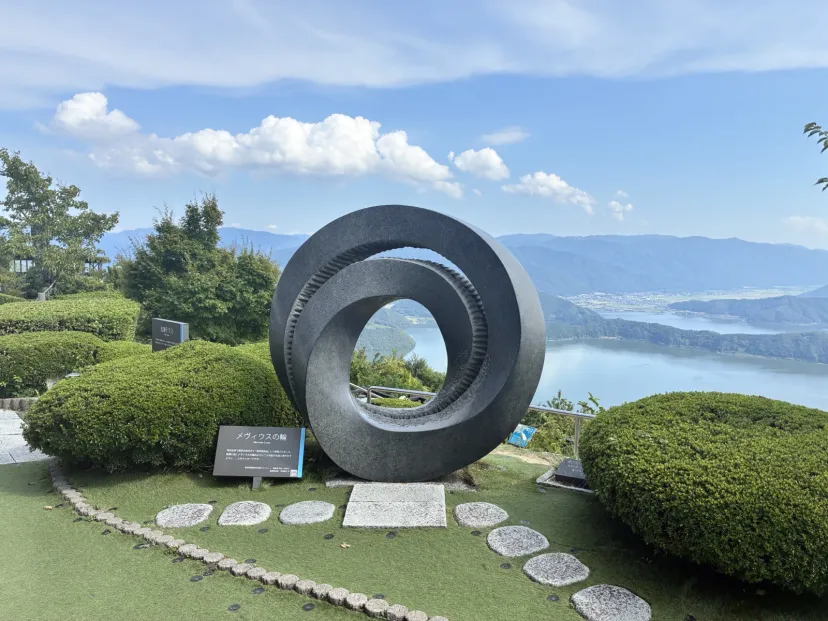 三方五湖が一望できます