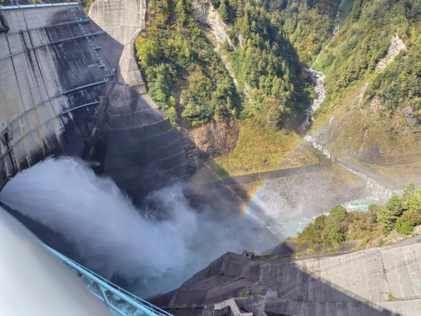 黒部ダムから大観峰へ