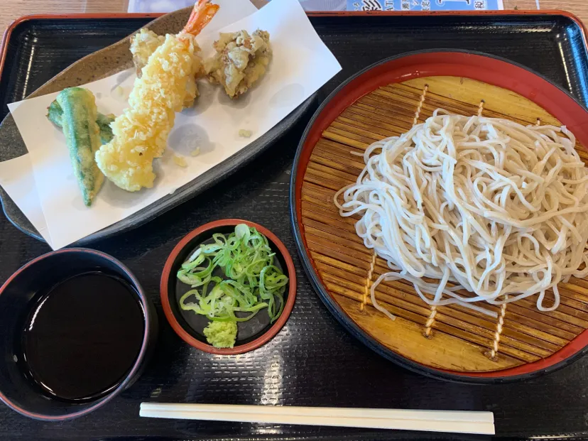もりそば天ぷらセット