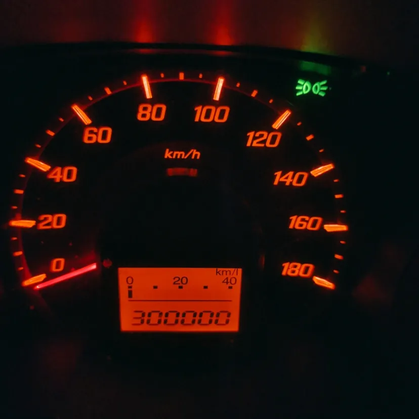 30万キロ記念撮影