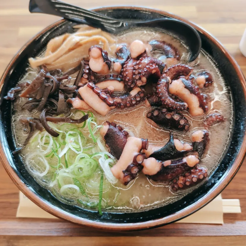 道の駅しらぬか恋問館 たこラーメン