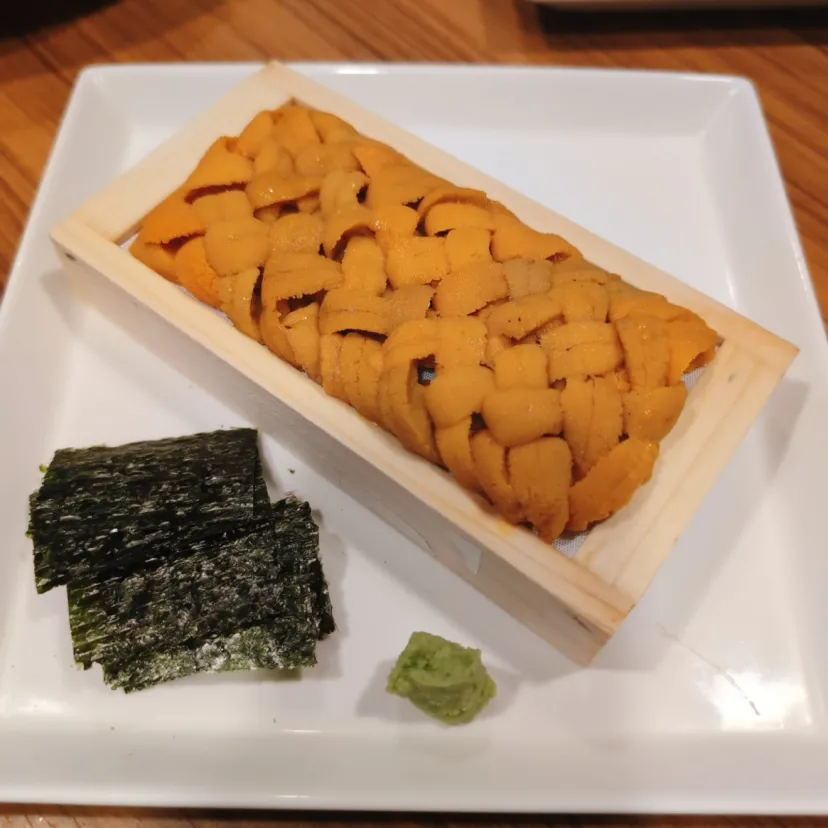 久しぶりに美味しい雲丹を堪能