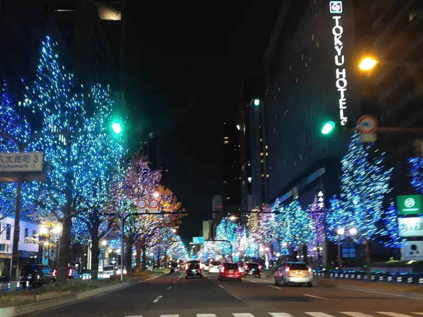 御堂筋イルミネーション　大阪