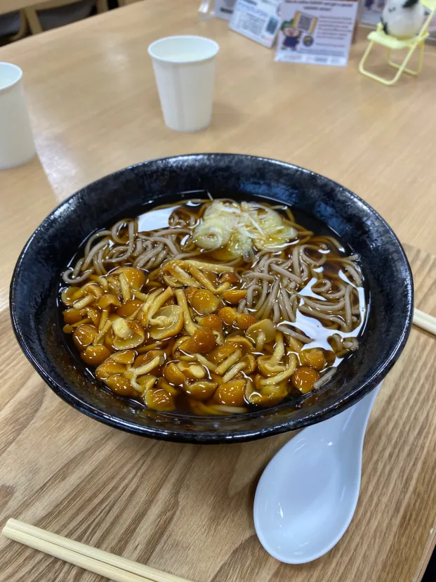 なめこそば@道の駅 箱根峠