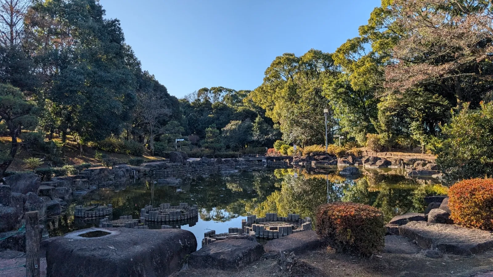 日本庭園もありました〜