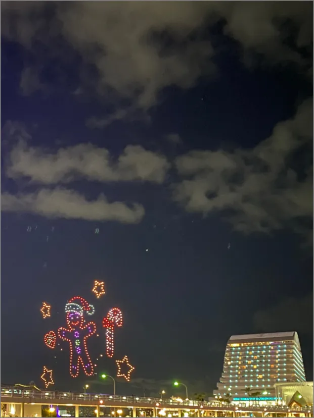 ドローンショー@神戸