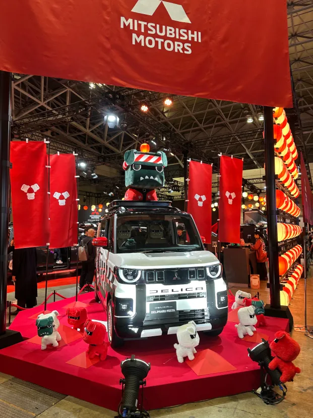 東京オートサロン2026 デリカ祭り