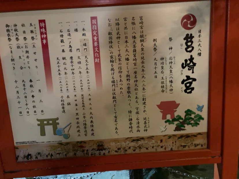 箱崎宮参拝