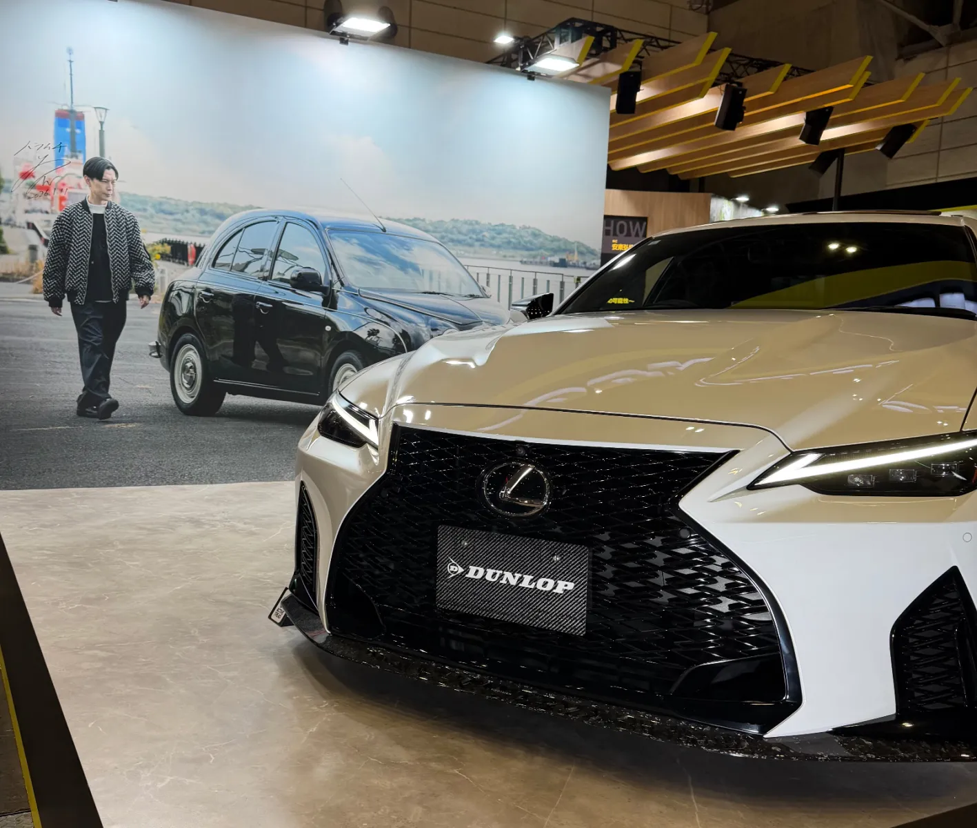 オートサロンで我が推しハライチ岩井さんのトークショー🥰
写真撮影NGだったので、展示されていた写真です。