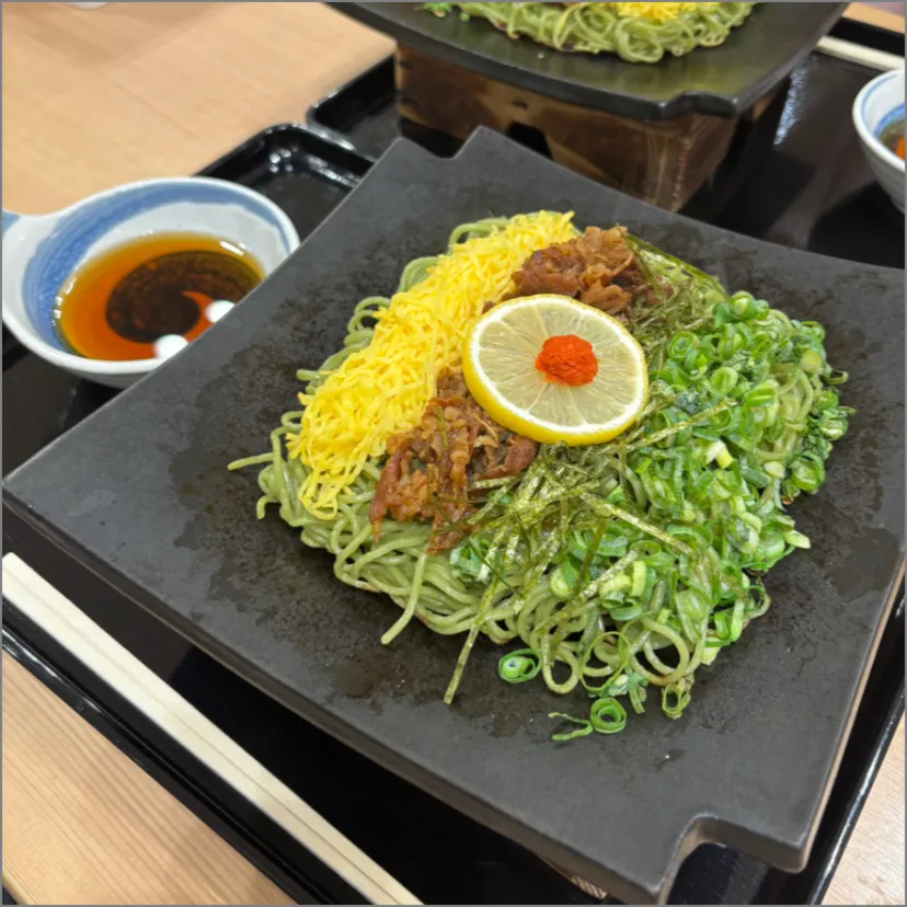 瓦そば@美東サービスエリア