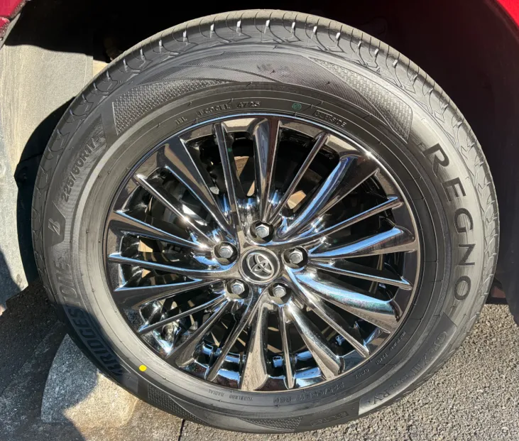 REGNO XⅢ RVに履き替え