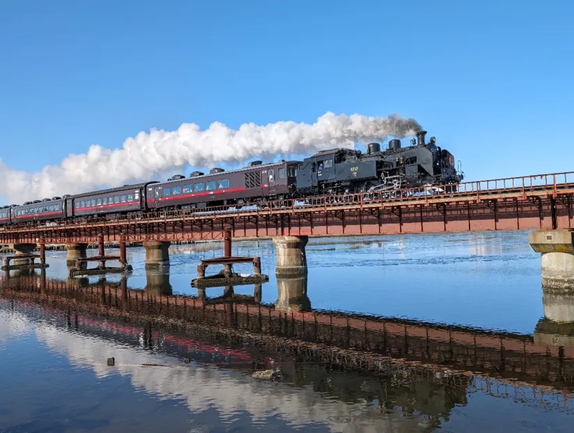 ＳＬ冬の釧路湿原号