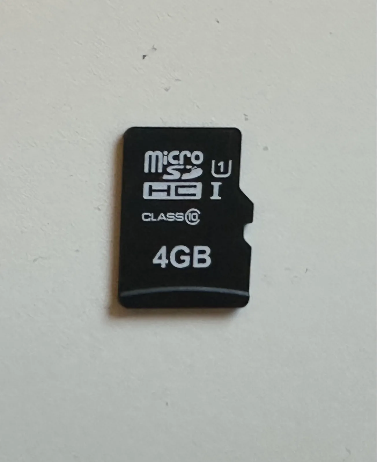 付属のMicroSD