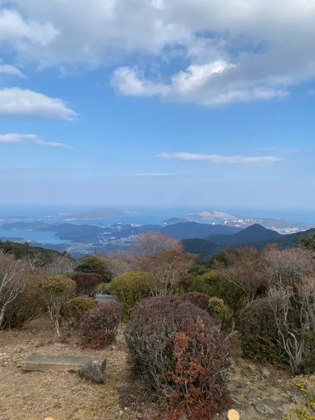 朝熊山　山頂