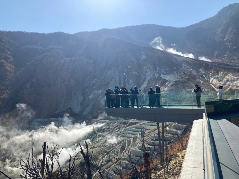 ND 箱根、大涌谷ワインディング