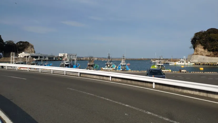 平潟温泉のポイント取得位置