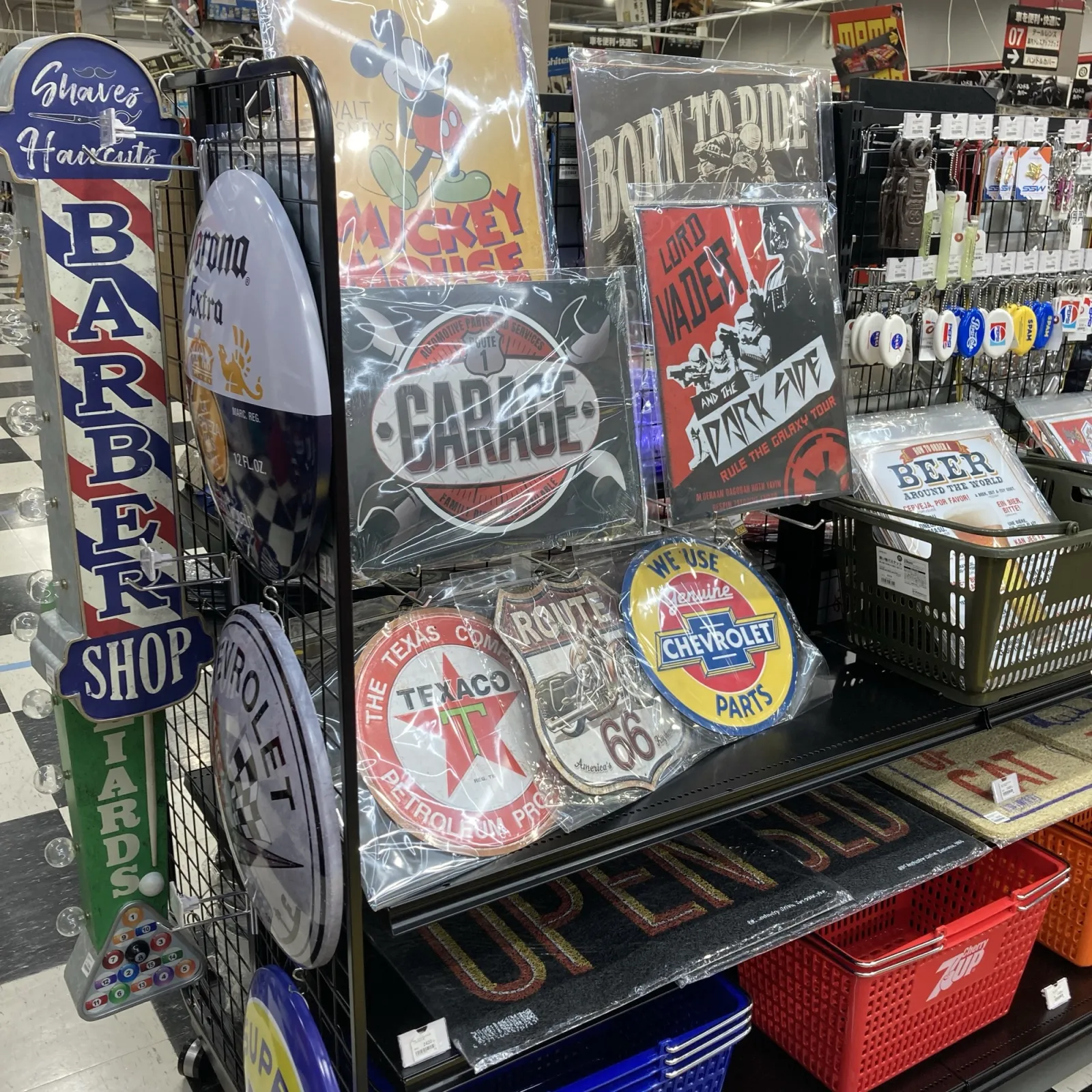 🚗 ガレージをもっと自分らしく
🏠 空間にアメリカンなアクセントを
🛠 クルマ好き、DIY好きにも相性抜群