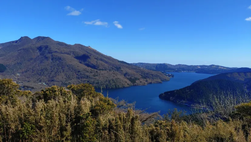 芦ノ湖展望公園ポイント取得位置