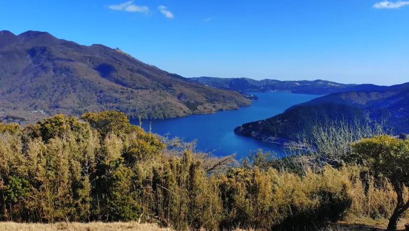 芦ノ湖展望公園ポイント取得位置