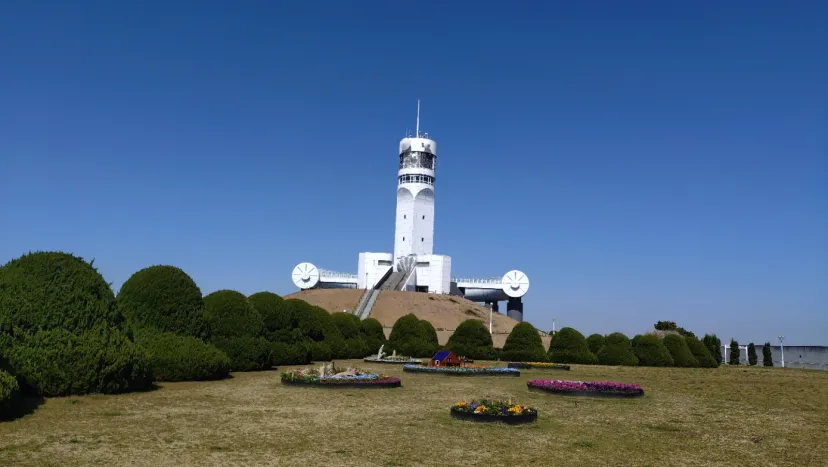 シンボルタワー、ポイント取得位置