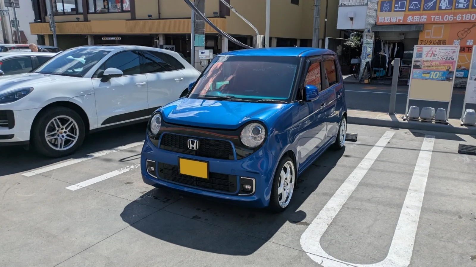 今年初の洗車♫それも洗車機ですが綺麗になったので、良しとしました（笑）