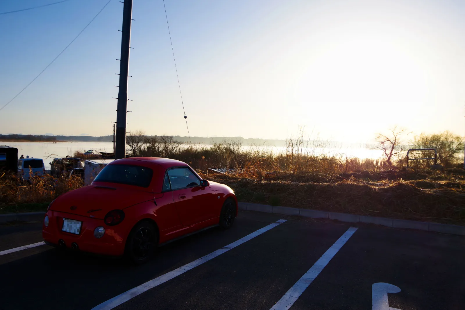 まだ7時前ですが、混む前に帰りました～