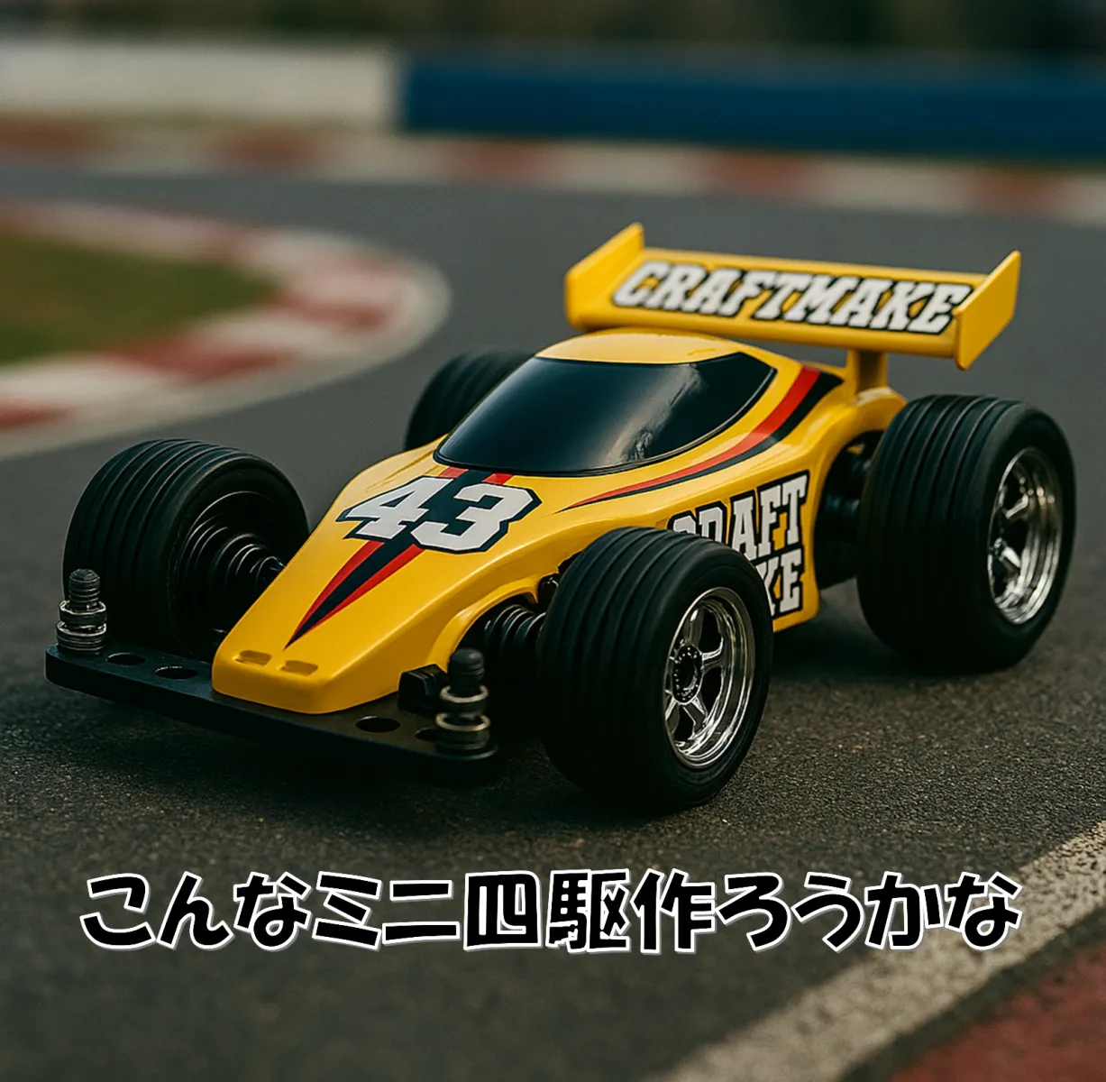 #アマドゥ #クラフトメイク #スーパーGT #F1日本GP　#ミニ四駆GP