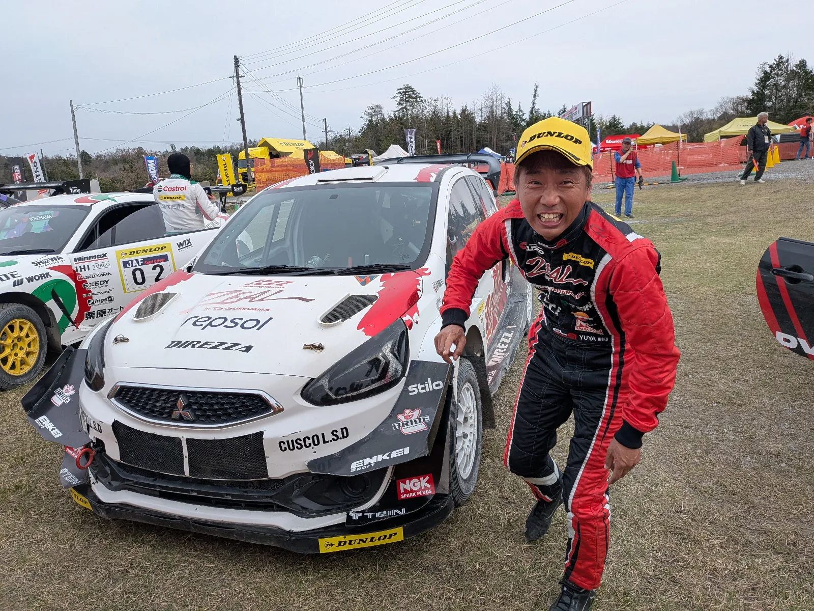 【全日本ダートトライアル選手権第2戦リザルト】

D2
優勝🥇炭山選手/Gr.N F.R.S.+EDFC
4位     鎌田選手/Gr.N F.R.S.+EDFC

D1
優勝🥇大谷選手/TYPE HG
2位🥈パッション崎山選手/TYPE HG

D2,D1でダブル表彰台！おめでとうございます🏁
次戦は4/25-26 DIRT-TRIAL in NASUです🚀