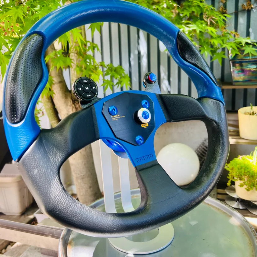 自作ステアリングスタンド