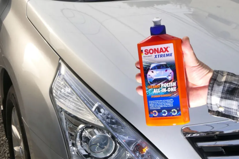 洗車キズや水アカをスッキリ除去する鏡面コートの実力【洗車タイムス・ケミカル&ツールTEST】SONAX・エクストリーム セラミックポリッシュオールインワン