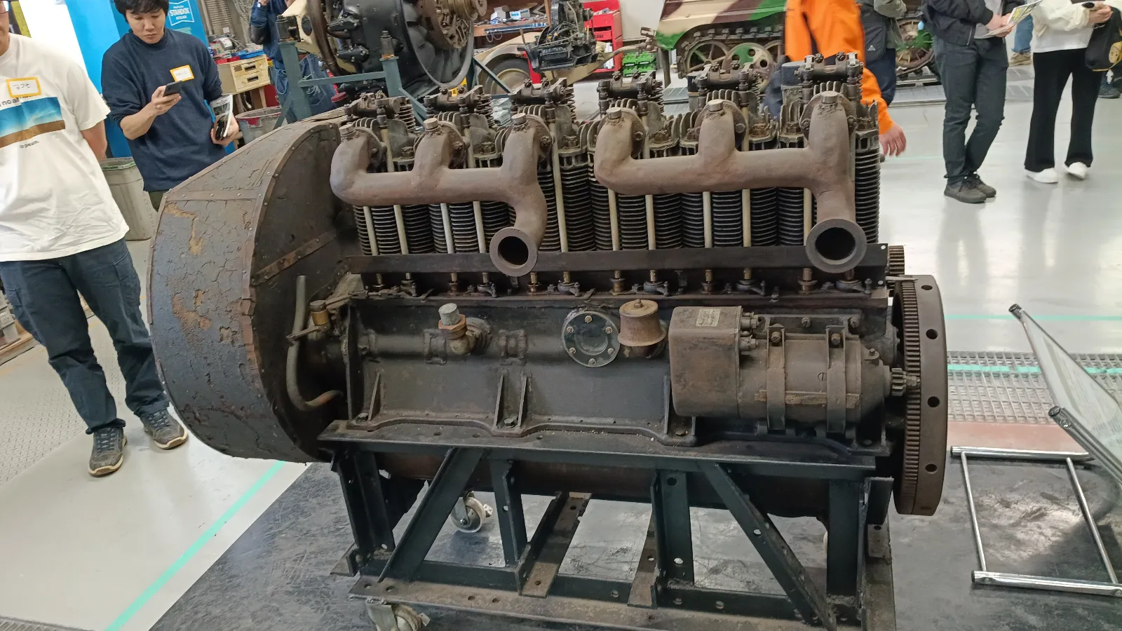 WW2で使用された戦車のエンジンの技術遺産エンジン特別展示イベント…
感無量…
https://mixi.social/@MaCH_3/posts/abe31d63-1889-4481-a139-5d0c6577911c
https://mobila-carlife.jp/sns/post/ad9c2c71324240a7a13d6239c09b314b/