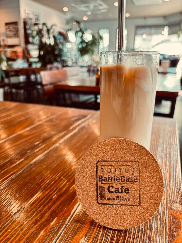 ドライブ帰り道で一息 in「Barrie Base Cafe」