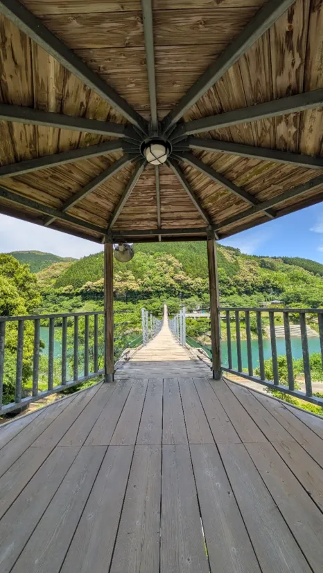 通りがかりの吊り橋