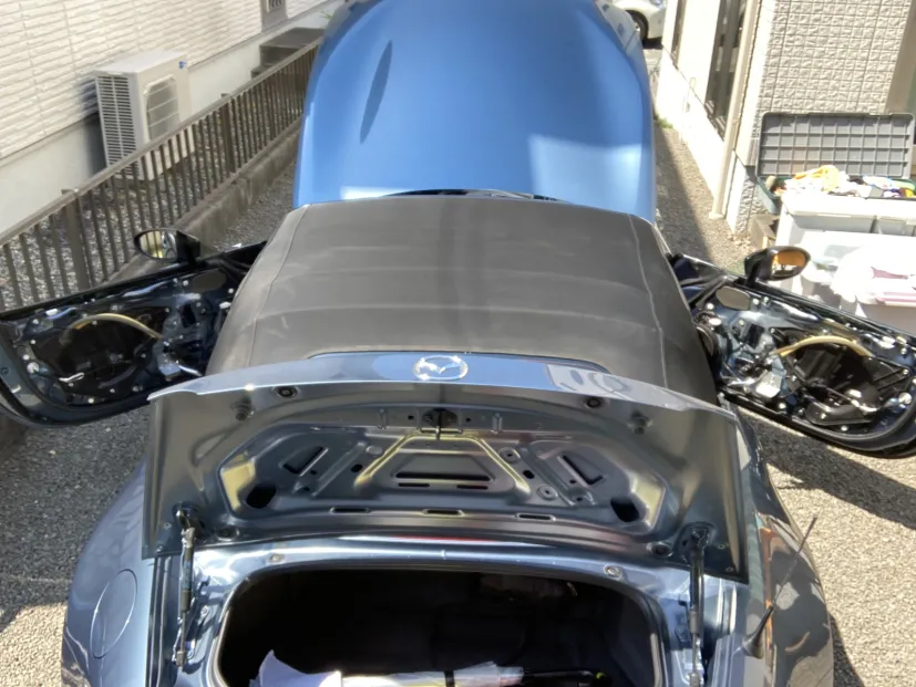 ND  ドアベルトラインモール交換