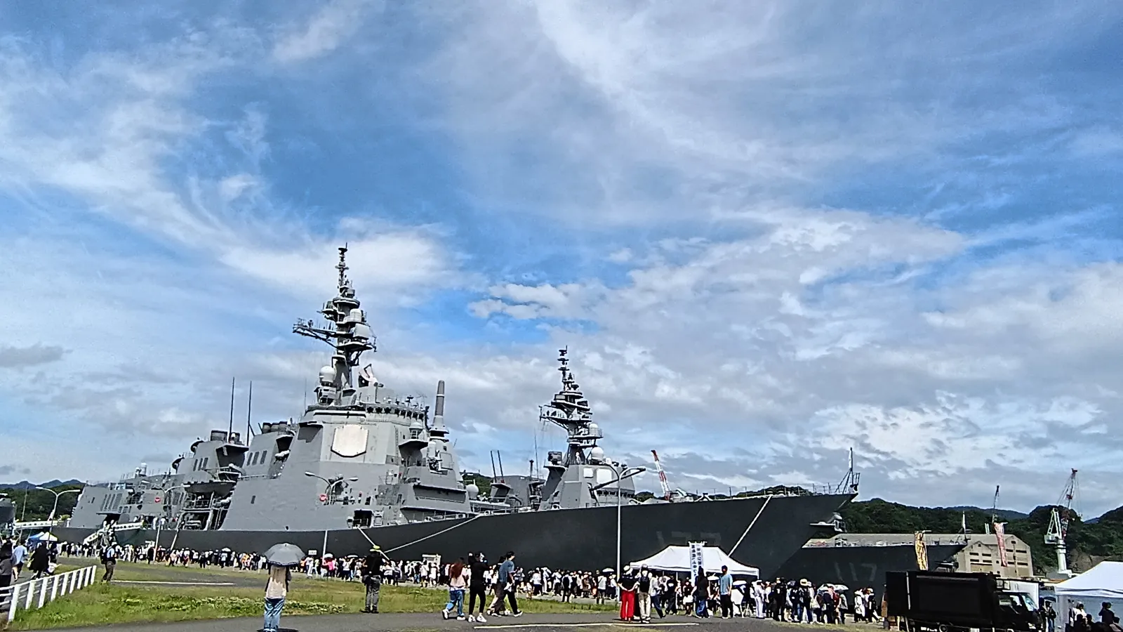 舞鶴フリートフェスタ2026メイン会場は北吸係留所
メインは護衛艦あたごと補給艦ましゅう
https://mixi.social/@MaCH_3/posts/4266f4e0-3c59-4f69-ad7a-9ee51097170a
https://mobila-carlife.jp/sns/post/2f5dbd77a0c043509c69855d56da6553/