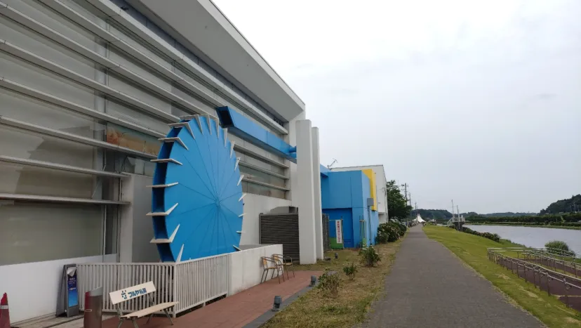 あじさい遊歩道ポイント取得位置