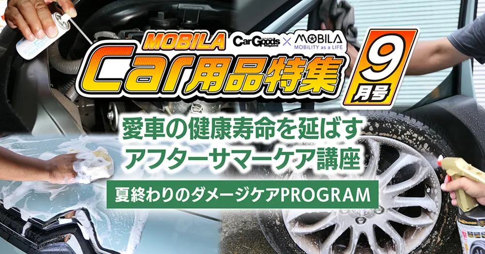 愛車の健康寿命を延ばすアフターサマーケア講座